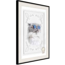 Arkiio Affisch Cat with Glasses [Poster] 30x45 Poster